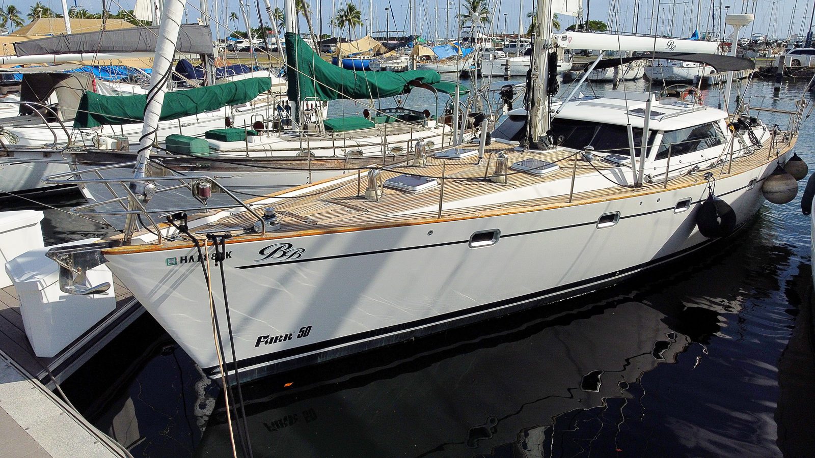 1999 Farr 50 Brno bluewater sailing yacht for sale in Honolulu, Hawaii — photo 2